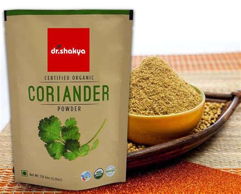 Dr Shakya Organic Coriander Powder Grams Dr Shakya Life Care