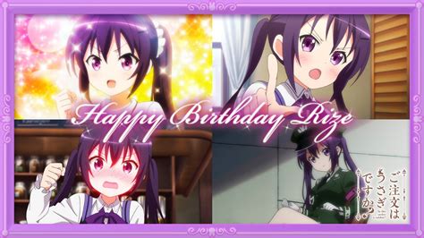 『ご注文はうさぎですか？』種田梨沙スペシャルボイスメッセージ～happy Birthday Rize～ Youtube