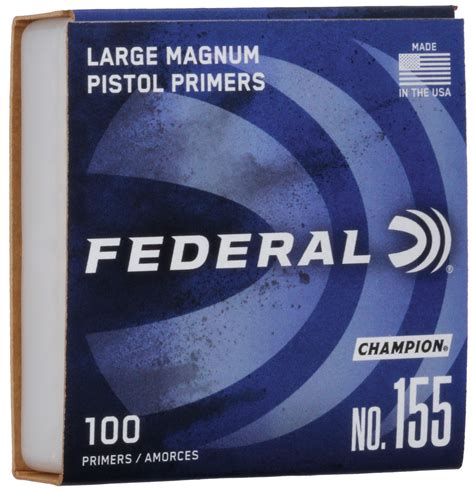 Federal Large Pistol Magnum Primers Tray Of F