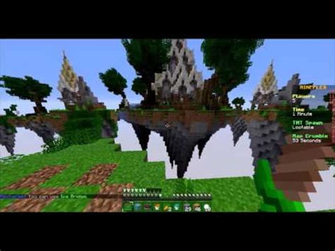 Meine Erste Runde Skywars Minecraft PVP 3 YouTube