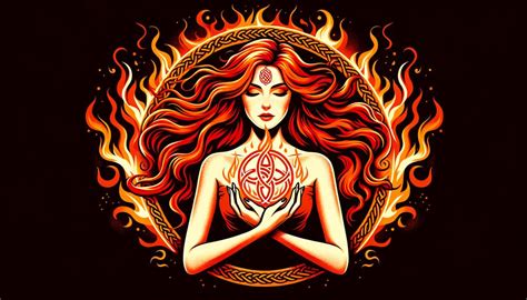 Brigid Celtic Fire Goddess - Mythology Vault