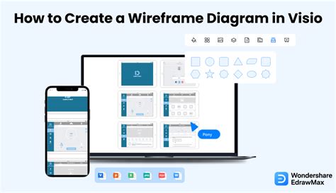 How To Create A Wireframe Diagram In Visio EdrawMax