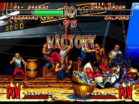 TAS ARCADE Samurai Shodown II HACK Haohmaru YouTube