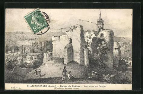 CPA CHATEAURENARD RUINES Du Chateau Vue Prise Du Donjon 1911 EUR 3 00