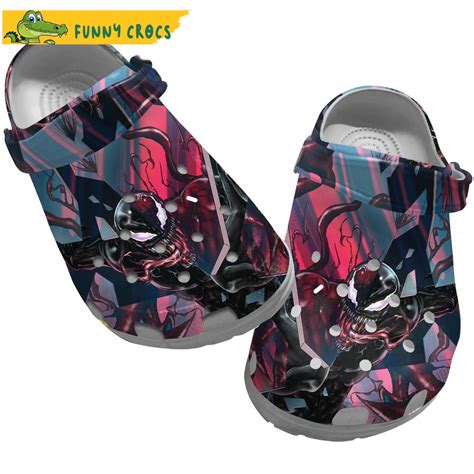 Funny Art Venom Crocs Discover Comfort And Style Clog Shoes With