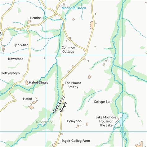 powys powys  map  uk topographic maps avenza maps