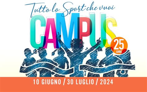 Campus Estivo 2024 Iscrizioni Aperte Al CUS Catania Il Fatto Di Catania