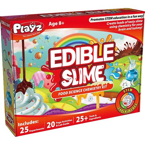 Edible Slime Candy Making Food Science Chemistry Kit – Playz - Fun for ...