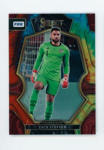 Zack Steffen Panini Select Fifa Mezzanine Tie Dye Prizm Usmnt