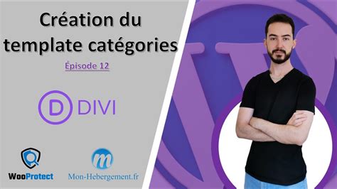 Divi Cr Ation Du Template Cat Gories Youtube