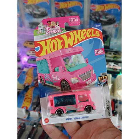 Xe mô hình Hot Wheels Barbie Dream Camper Hồng Shopee Việt Nam