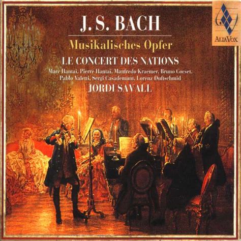 Johann Sebastian Bach Ein Musikalisches Opfer Bwv Cd Jpc