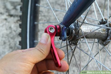 how to open bike lock