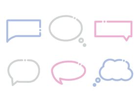 Free Sketchy Dialogue Bubbles Vector Vector Art At Vecteezy