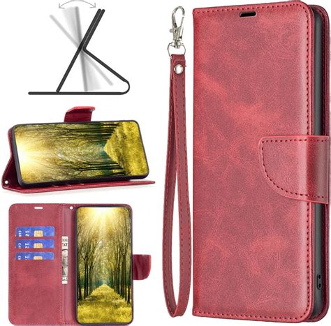 Samsung Galaxy A34 Hoesje MobyDefend Wallet Book Case Met Koord