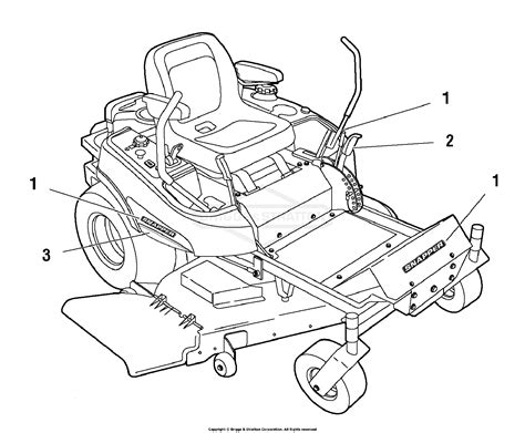 Snapper 5091003 Ezt20500bv 50 20 Hp Ztr Fastcut Euro Series 0 Parts Diagram For Decals Group