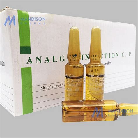 Analgin Injection Buy Product On Guangzhou Mandison Biotechnology Co Ltd