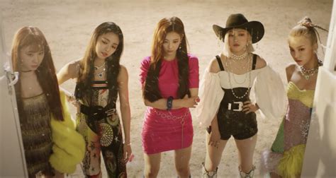 Itzy Are Glamorous Outlaws In The Video For Not Shy