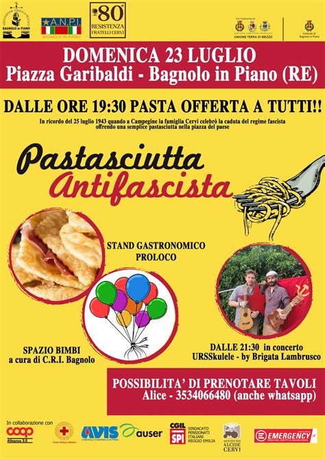 Pastasciutte ANTIFASCISTE