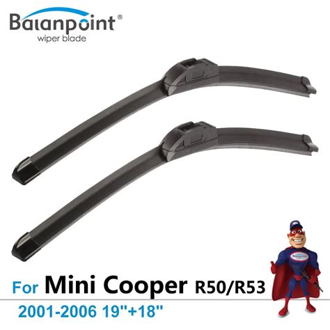 Wiper Blades For Mini Cooper R R Set Of