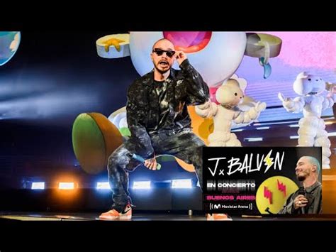 J Balvin En Vivo Un Paso Ft Trueno Movistar Arena Argentina