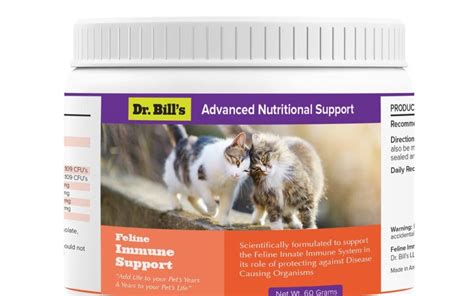 Feline Immune Support 60 Dr Bills Pet Nutrition