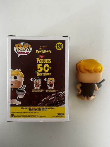 Funko Pop Ad Icons The Flintstones Barney Rubble 120 The