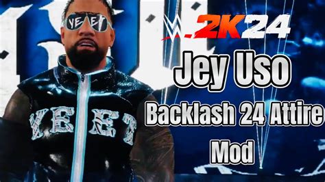 Wwe K Jey Uso Backlash Attire Mod Full Entrance Youtube