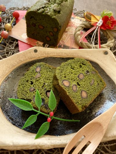 丹波黒豆とお抹茶のパウンドケーキ」村中夏実 お菓子・パンのレシピや作り方【cotta＊コッタ】