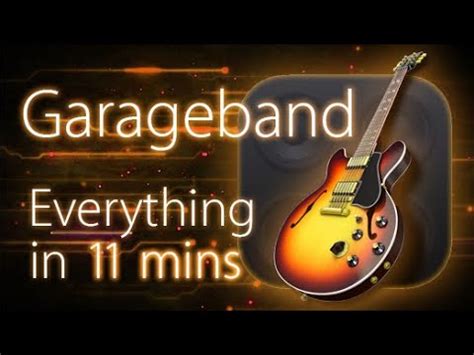 Garageband Tutorial For Beginners In 11 MINUTES FULL GUIDE YouTube