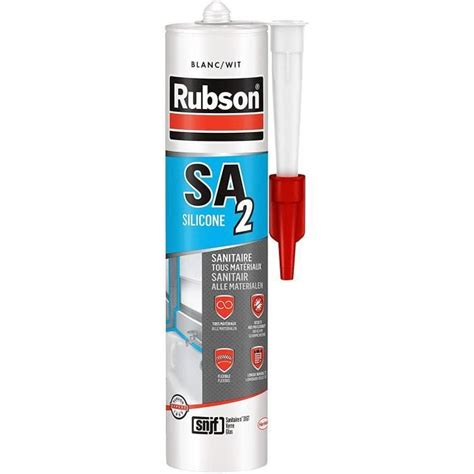 Rubson Sa Sanitaire Blanc Mastic Silicone En Pour Mail Et