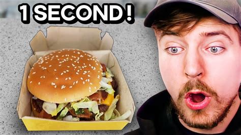 Worlds Fastest Big Mac Ever Eaten Youtube