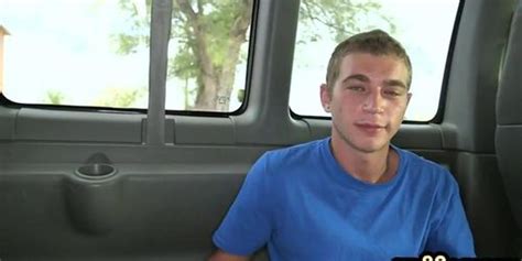 Straight Blindfold Dude Gets Gay Cumshot In Pickup Van Van Damage Tnaflix