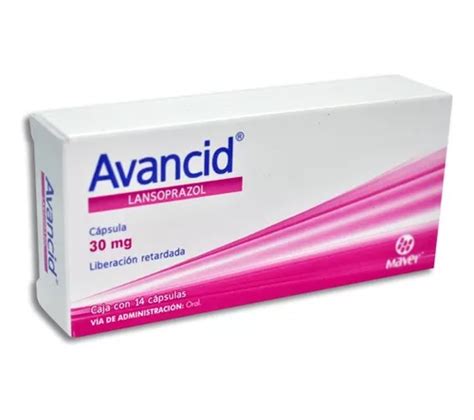 Avancid Lansoprazol Mg C C Psulas Maver Mercadolibre