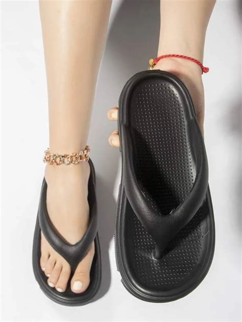 Chanclas Minimalista Moda De Mujer Shein M Xico