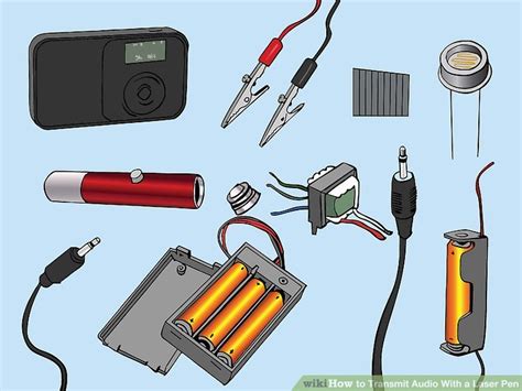 Cómo transmitir audio con un lápiz láser 
