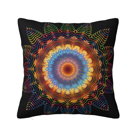 ZICANCN Colorful Prismatic Decorative Throw Pillow Covers Bed Couch