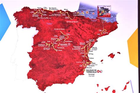 La Vuelta 2019 Stage 1 Profile and route map - Time Trial Las Salinas ...