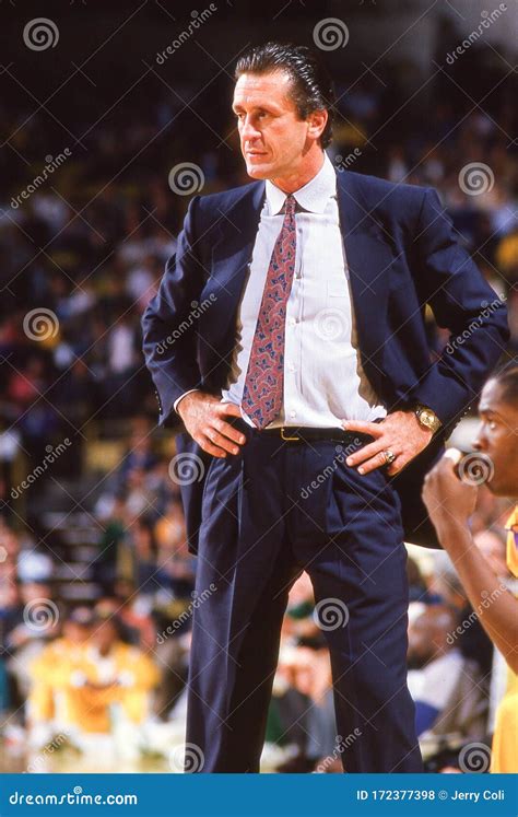 Pat Riley editorial stock photo. Image of coach, association - 172377398