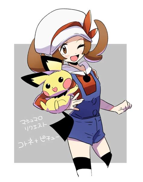 「コトネポケモン 茶髪」の画像イラストファンアート人気順｜2ページ目