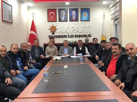 Kalkandere Ak Parti İlçe Yönetim Kurulu Toplantısı Yapıldı