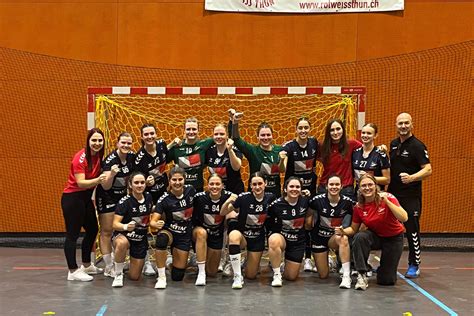 Liga Dhb Rotweiss Thun Sg Tv Zofingen Handball Frauen