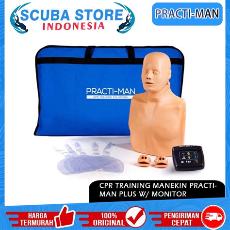 Jual Cpr Training Manekin Practi Man Practiman Plus With Monitor Adult