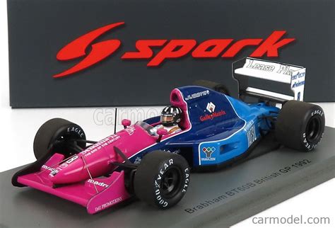 SPARK MODEL S7444 Scale 1 43 BRABHAM F1 BT60B N 8 ENGLISH GP 1992 D