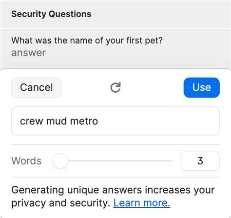 Create Unique Answers To Security Questions 1password Support