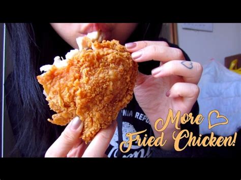 ASMR No Whisper Binaural Fried Chicken Church S YouTube