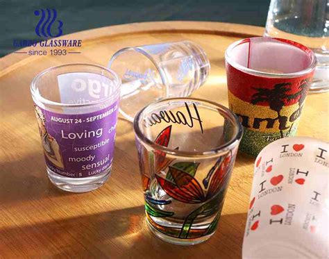 50ml unique designs shot glasses Christmas souvenir festival gifts shot glasses