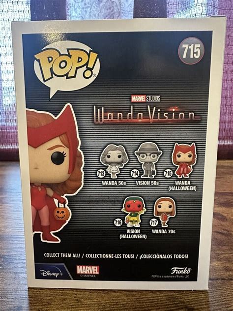 Funko Pop Marvel Wandavision Halloween Wanda Minor Damage