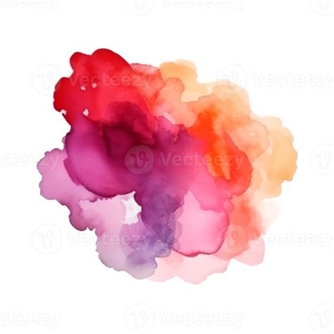 Abstract Watercolor Paint Splash Png