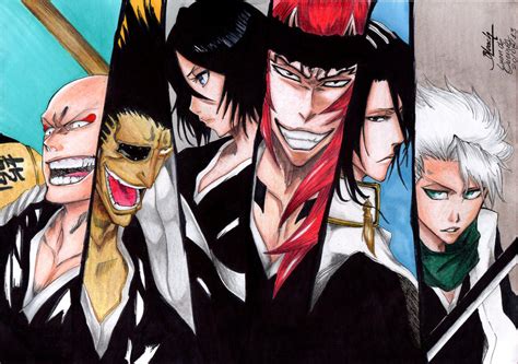 Bleach Shinigamis By Luandequeiros On Deviantart